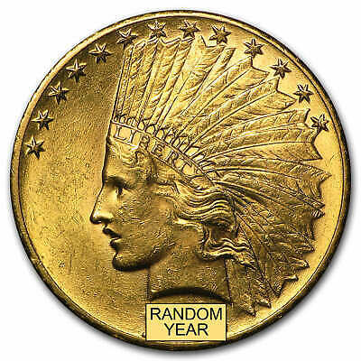 $10 Indian Gold Eagle Bu (random Year)