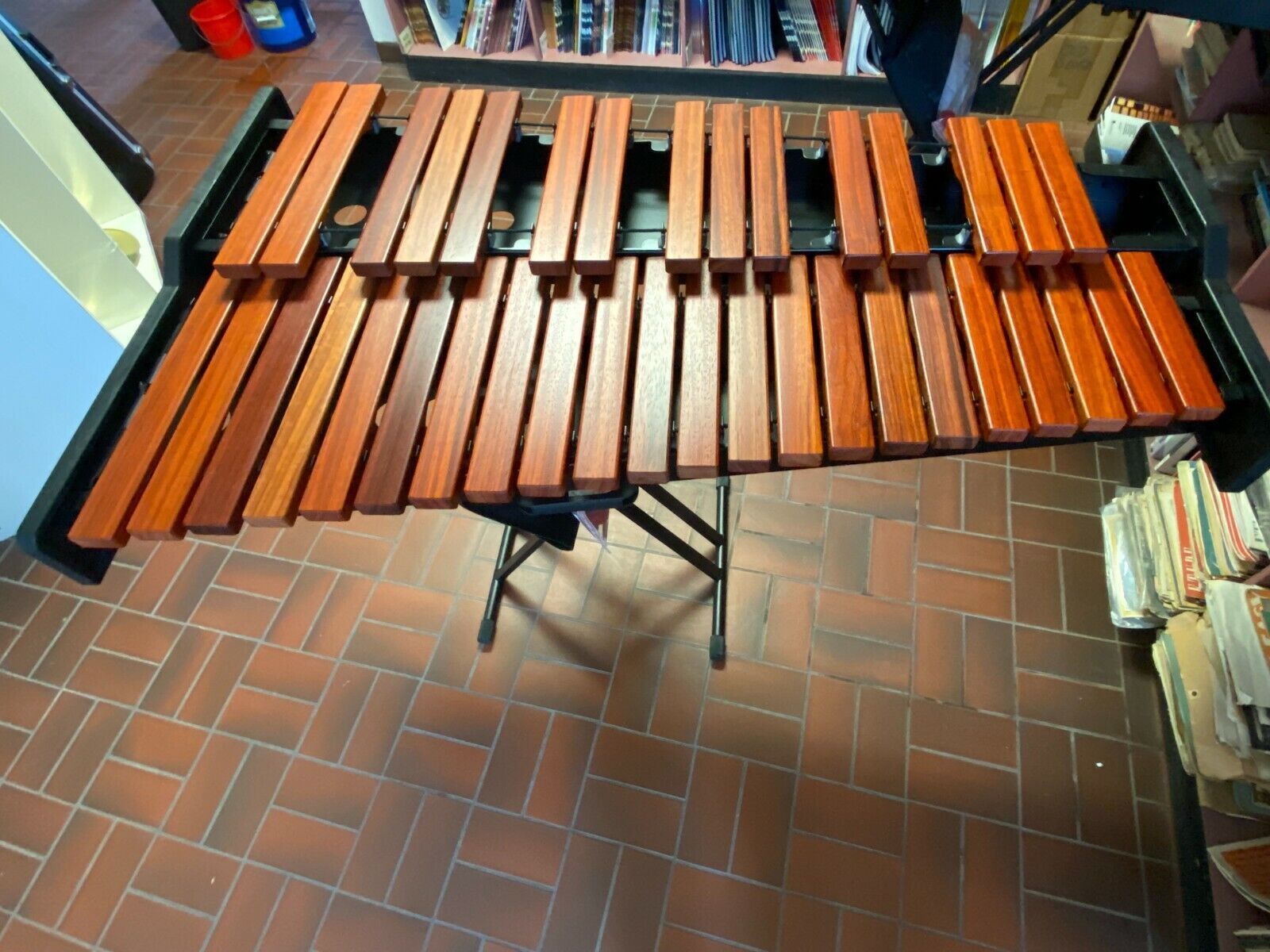Mint Demo Adams Academy Junior 30 Marimba 3 Octave With Stand, Cover, Mallets