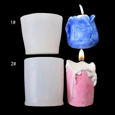 Tearing Silicone Candle Mold Flower Soap Aromatherapy Handmade Diy Craft Making