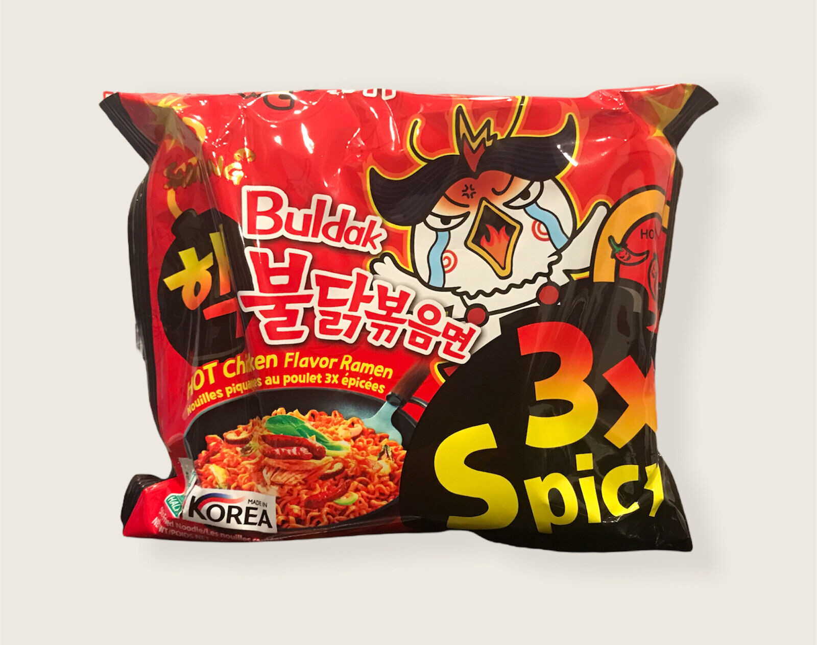 "3x Spicy" Ramen Expiry: 11/15/22 1 Pack Samyang Buldak Hot Chicken Korea Noodle