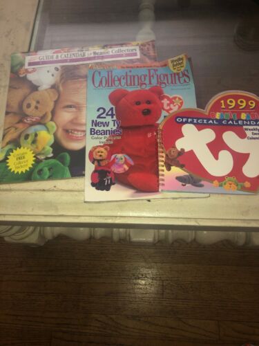 Ty Beanie Baby 1999 Guide & Calendar Unopened! Desk Calendar & Collecting Guide