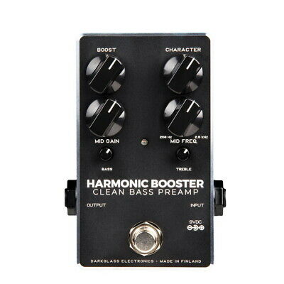 Darkglass Electronics Harmonic Booster Clean Bass Preamp V2 , New!