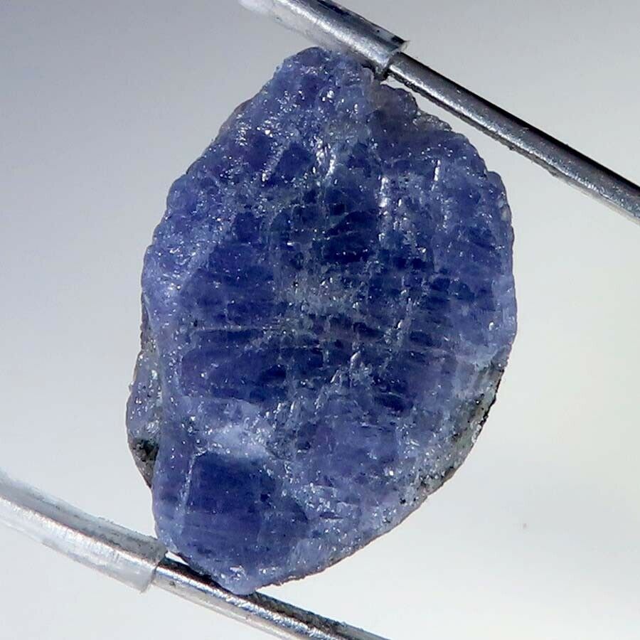 57.00cts 100% Natural Top Quality Blue Tanzanite Rough Rare Gemstone Ls16-50