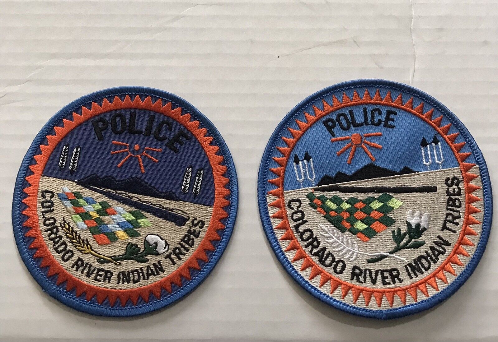 Colorado River Indian Tribes Police Department Patches