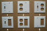 2 Gang Combo Toggle Switch Duplex Plug Gfi Gfci Blank Plastic Cover Plate White