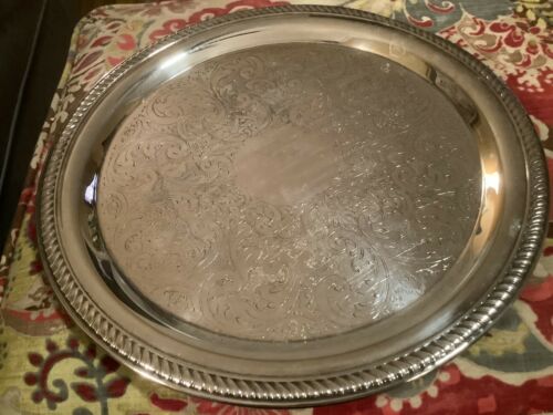 Vintage Fb Rogers 15” Silverplate Tray
