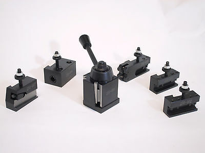 Oxa Wedge Type Tool Post Set 250-000 For Mini Lathe Up To 8"