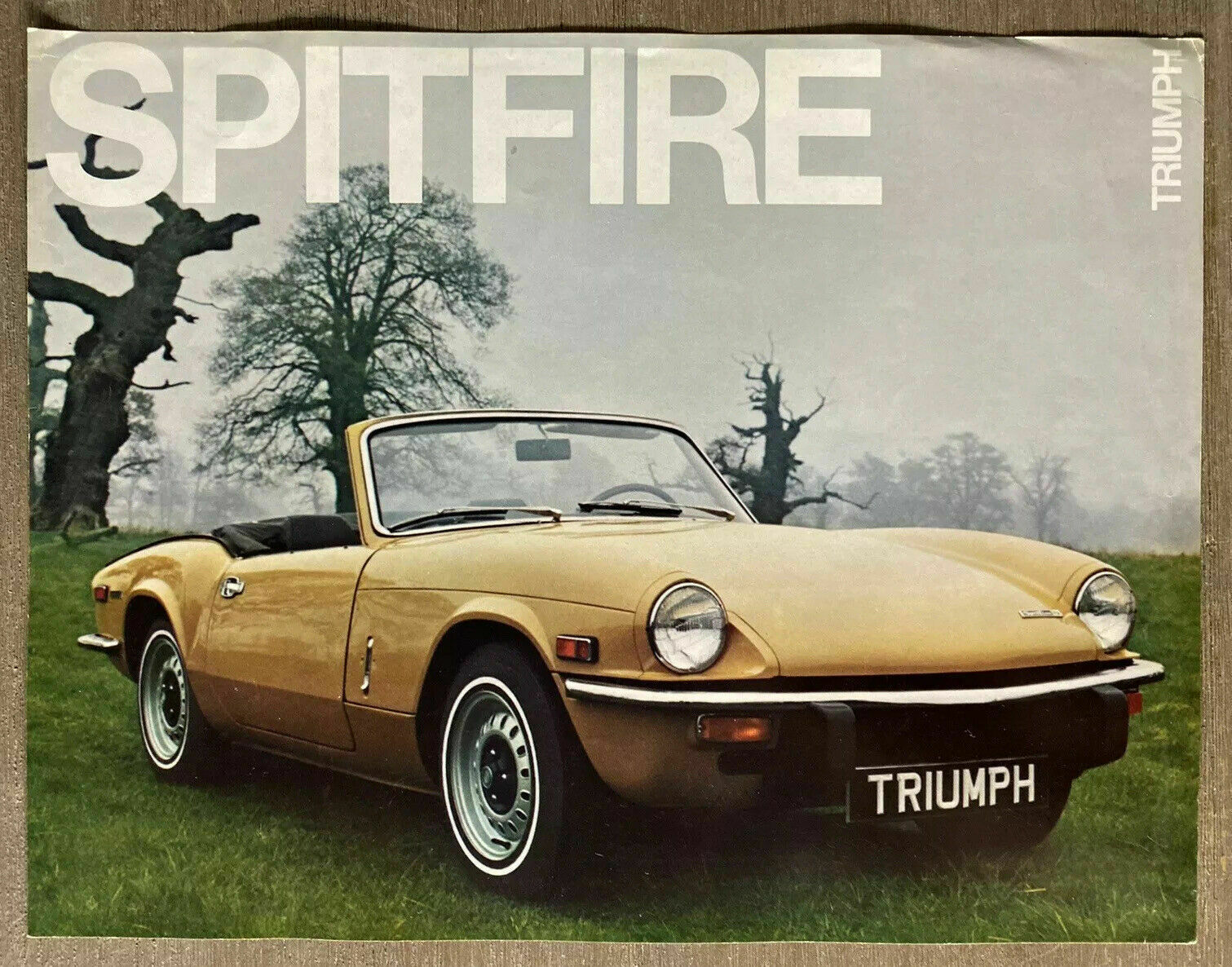 1971 Triumph Spitfire Original American Sales Brochure
