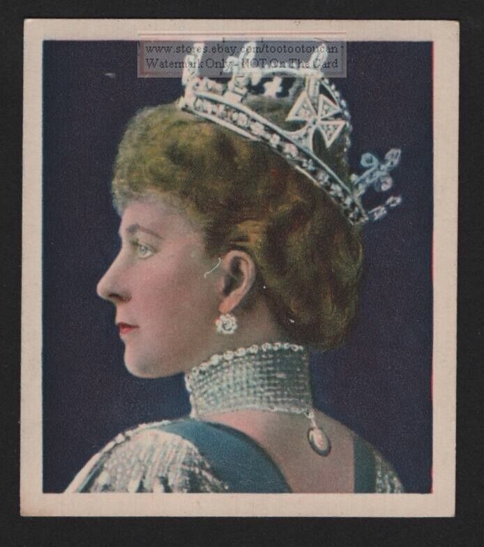 H.m. Queen Alexandra  British 1935 Royal Jubilee 1930s Trade Card