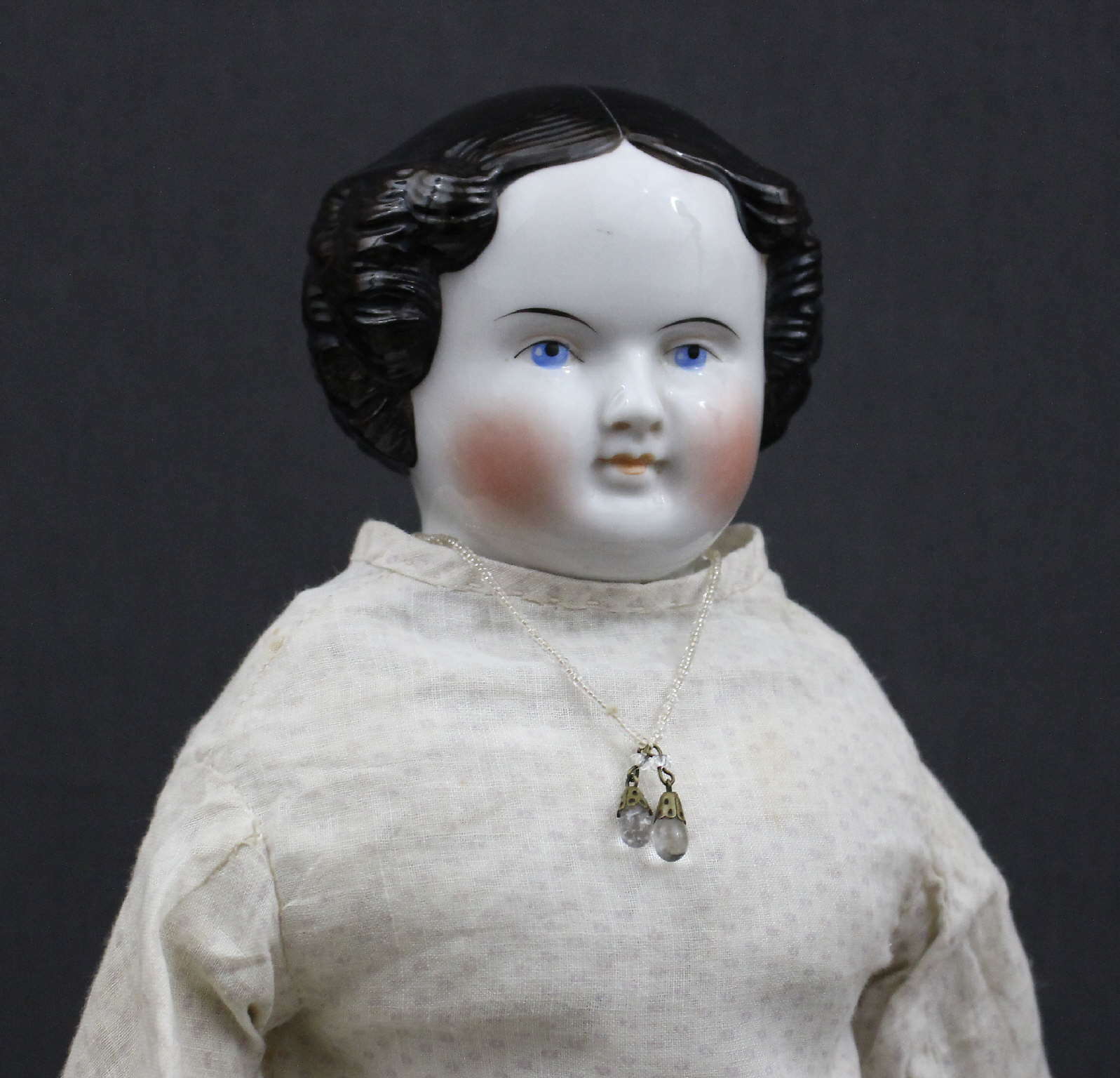 Splendid  Antique  German  China  Doll  -  All  Original
