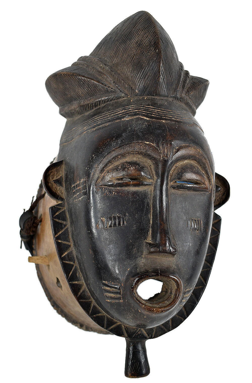 Baule Face Mask Ivory Coast African Art