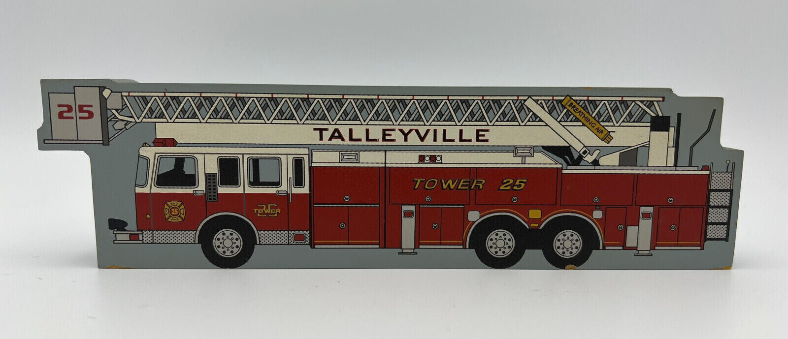 Talleyville Fire Company, Delaware - Tower 25, Lti Spartan (wood Shelf Sitter)