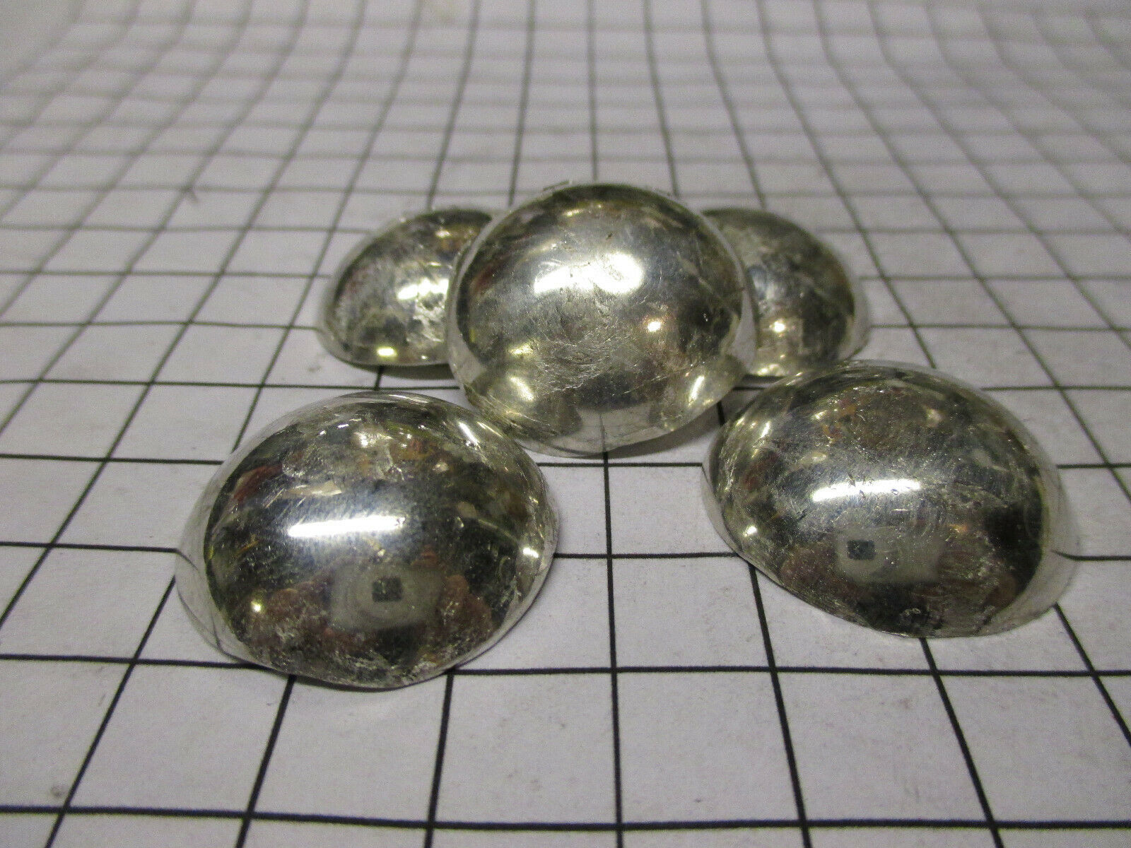 Indium Metal Element Sample 20g Hemispherical Ingot 99.995% Pure Periodic Table