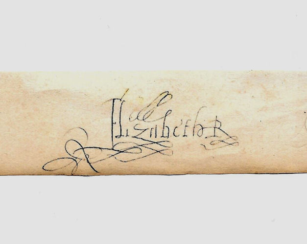 Queen Elizabeth I Autograph Reprint On 300 Year Old Paper !