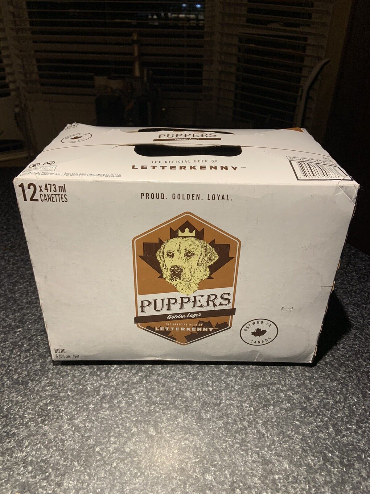 Puppers Empty Beer Case Letterkenny Fans!