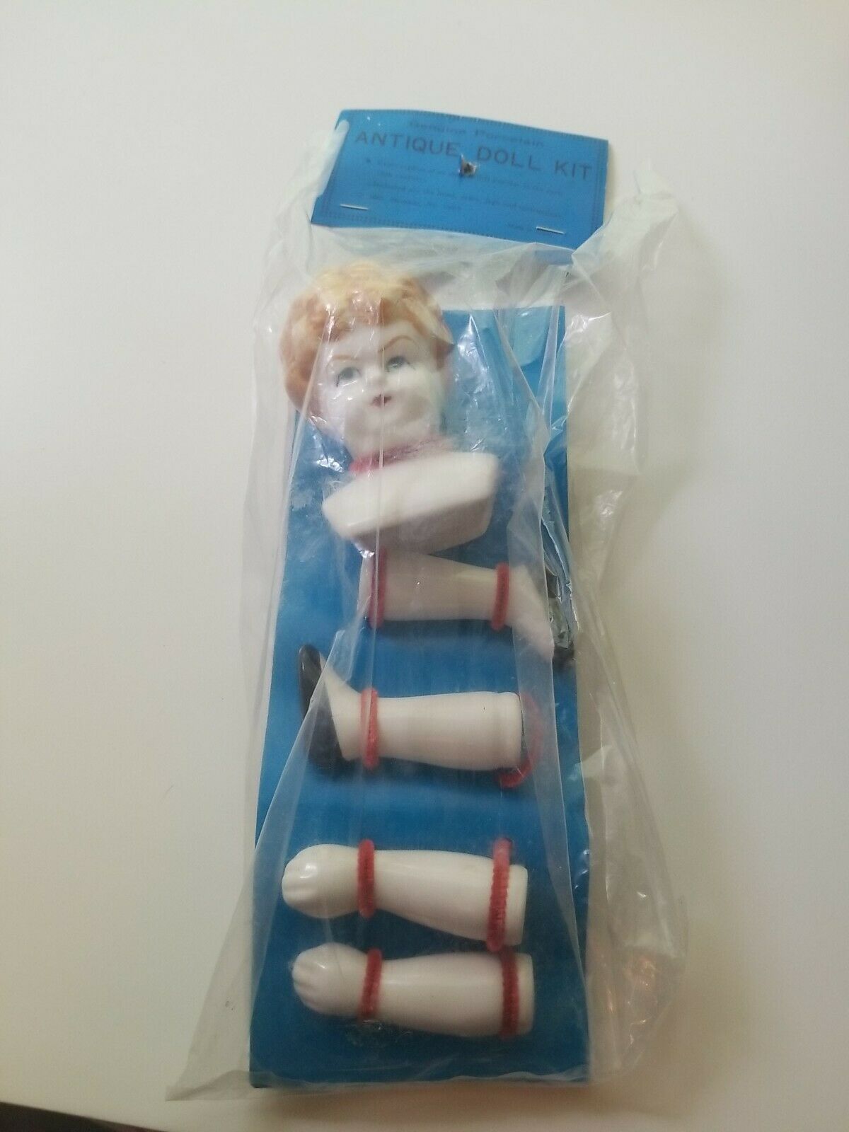Antique Doll Kit Porcelain Head Legs Arms Shackman Japan Body Pattern Sealed