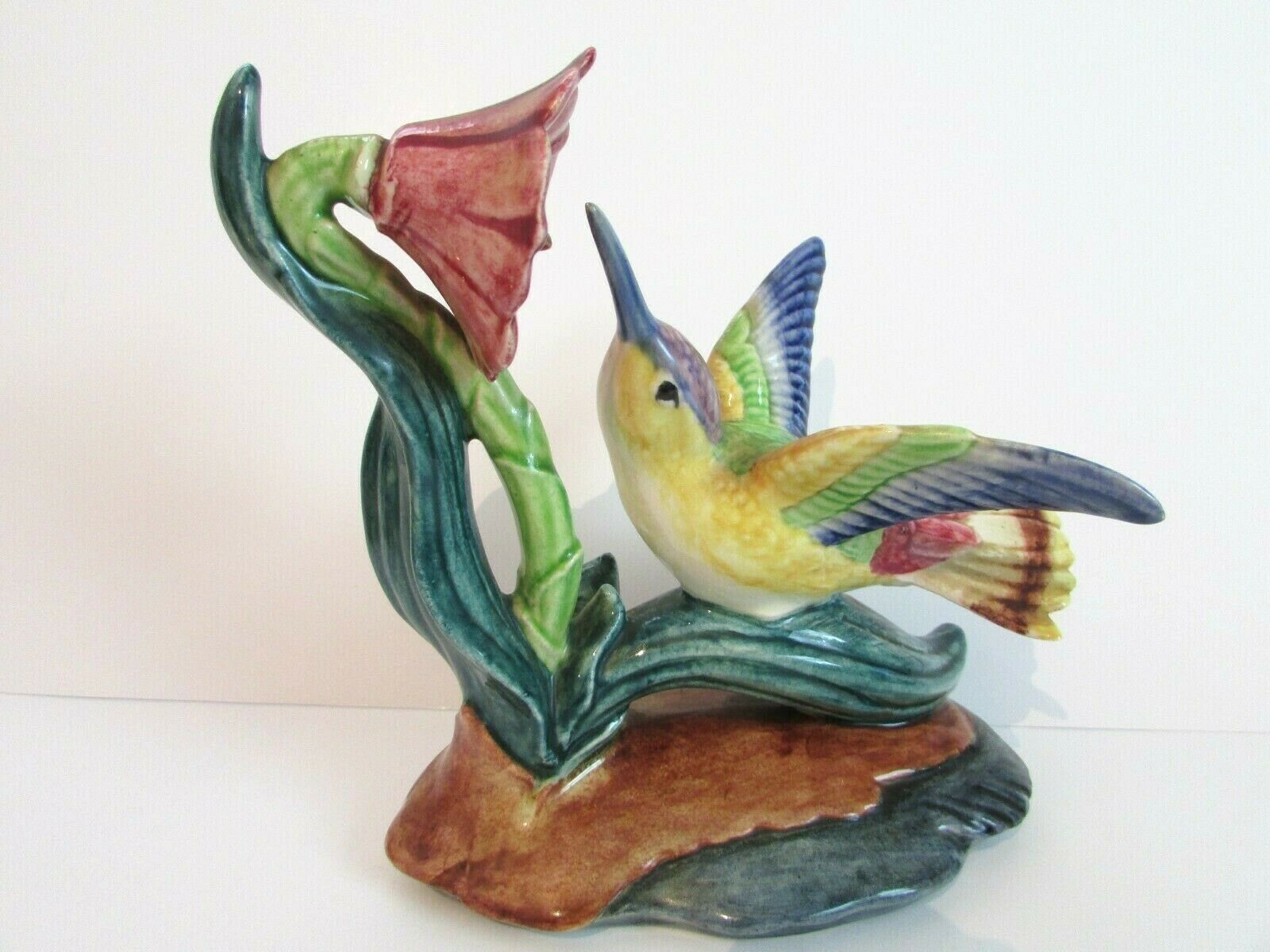 Vintage Stangl Pottery Rivoli  Hummingbird W/ Flower - # 3627
