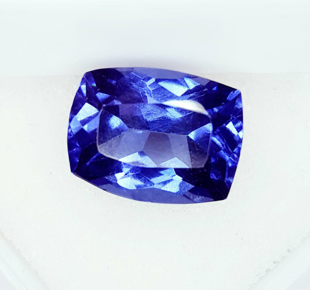 10.12 Ct Loose Gemstone Natural Blue Tanzanite For Ring Use Ggl Certified Ebay