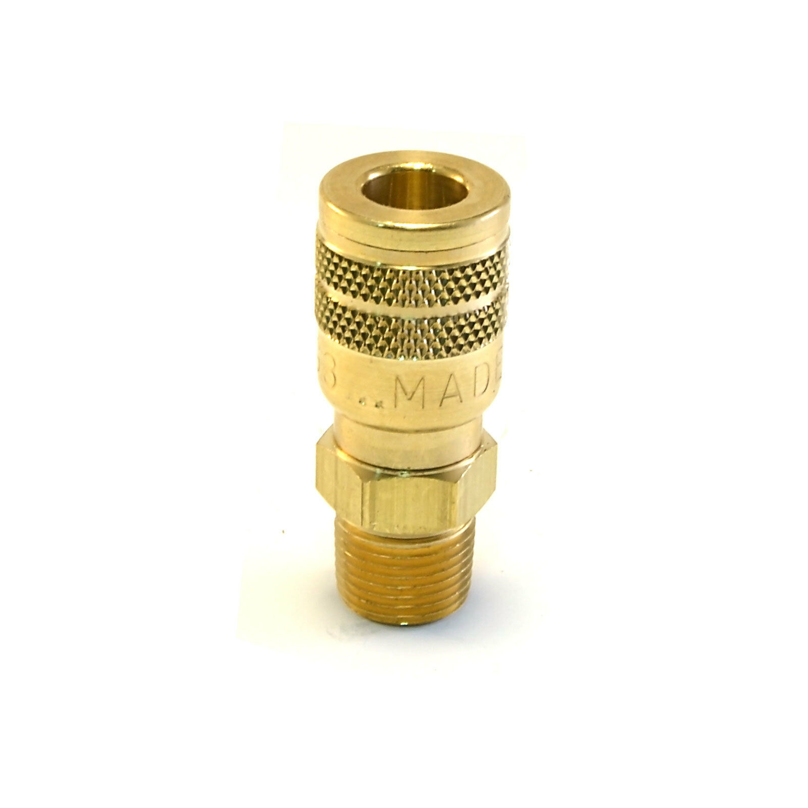 Foster Quick Connect 3/8" Male Npt Air Hose Coupler - Milton M Brass Fittings