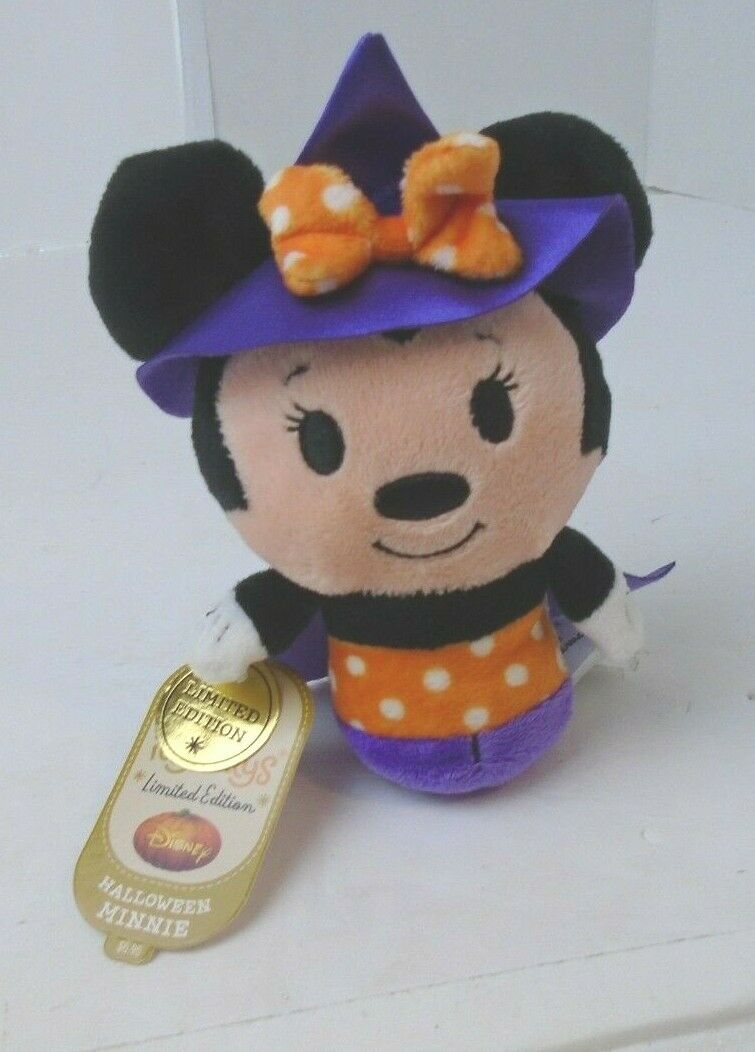 Hallmark  Itty Bittys  Disney Halloween Minnie Mouse Witch   Limited New W/ Tag