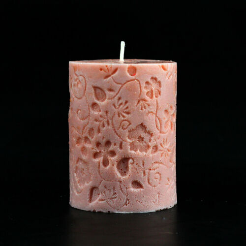 Nicole Cylinder Flower Silicone Candle Mold Handmade Soap Mould Decoration Tools