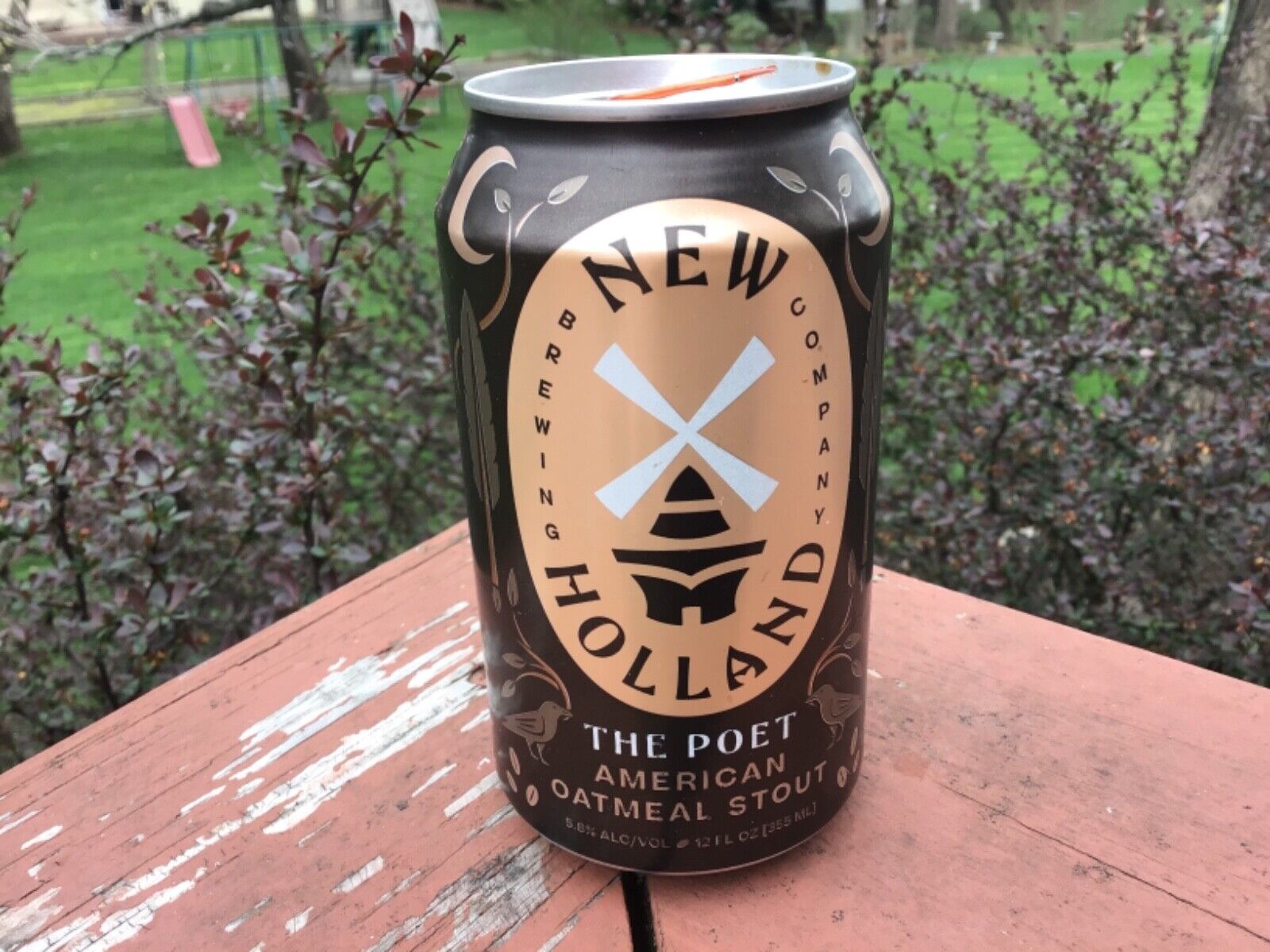 The Poet American Oatmeal Stout Beer Can