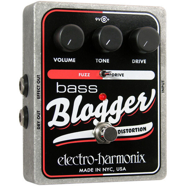 Electro-harmonix Xo Bass Blogger Distortion Effects Guitar Effect Pedal