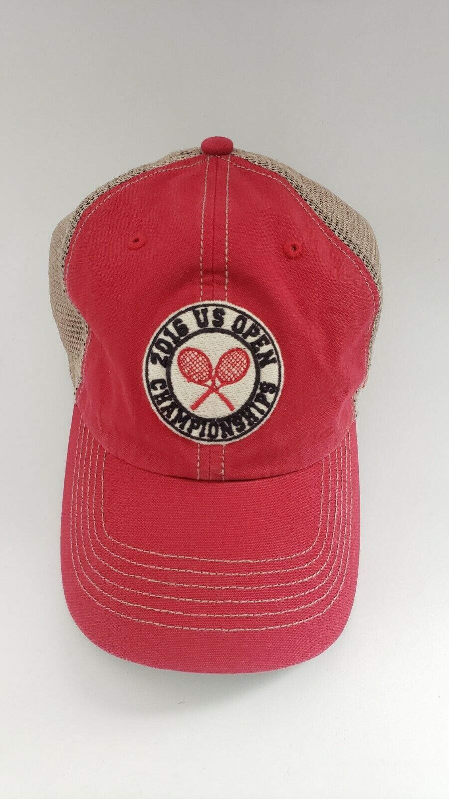 2016 Red U.s. Open Tennis Nyc Championship Hat / Cap 47 Brand