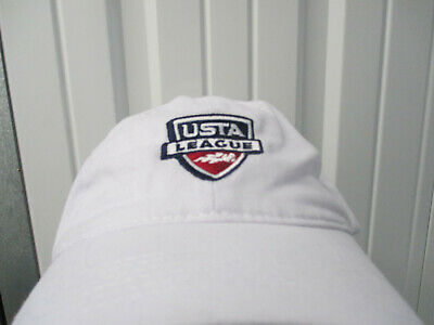 Vintage Usta United States Tennis Association League Sewn Strapback Hat Cap