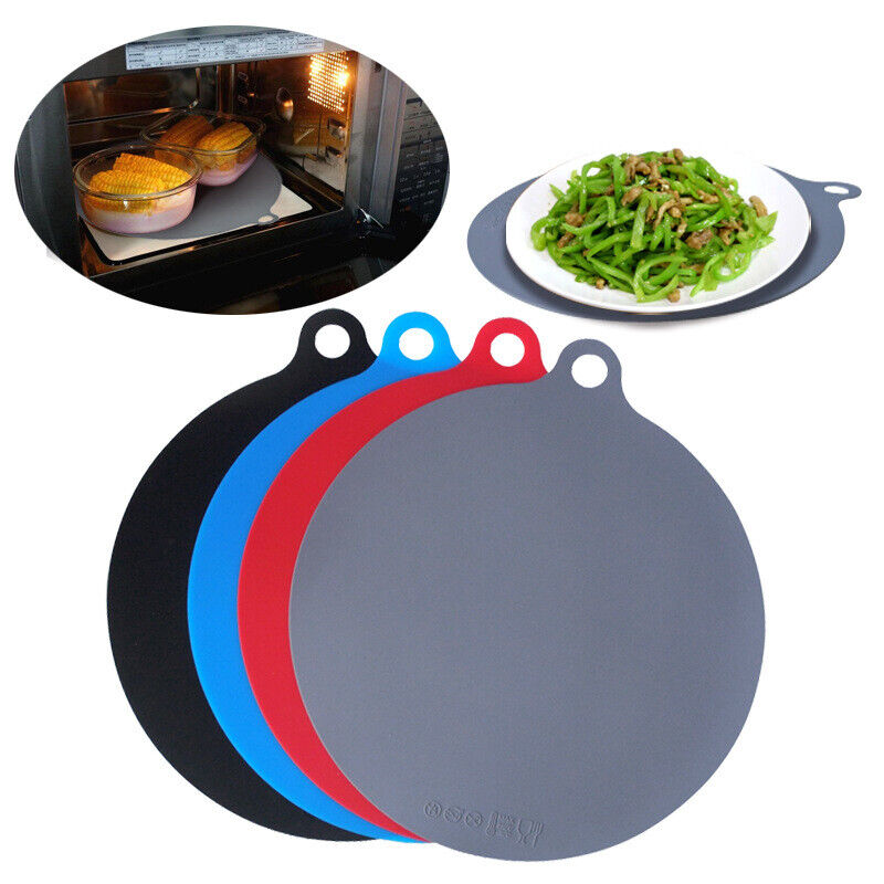 22cm Soft Non-stick Microwave Mat Fryer Pad Resistant Silicone Baking Induction
