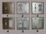 2 Gang Combo Switch Duplex Decora Combination Stainless Steel Wall Cover Plate