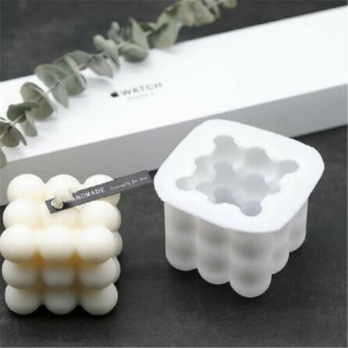 Candle Mould Soy Wax Aromatherapy Plaster Candle 3d Silicone Soap Mold Diy