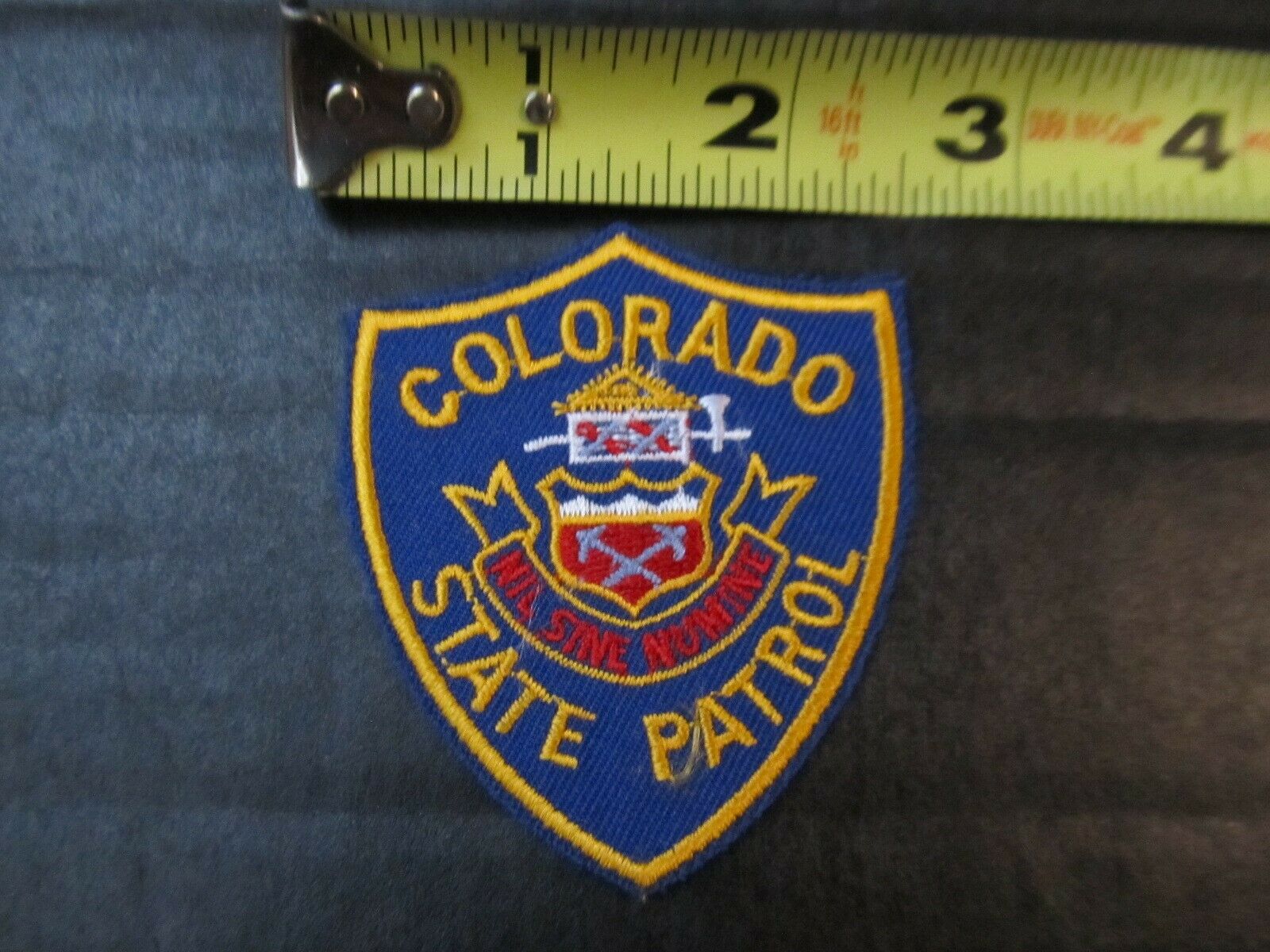Vintage Colorado State Police Patch Obsolete