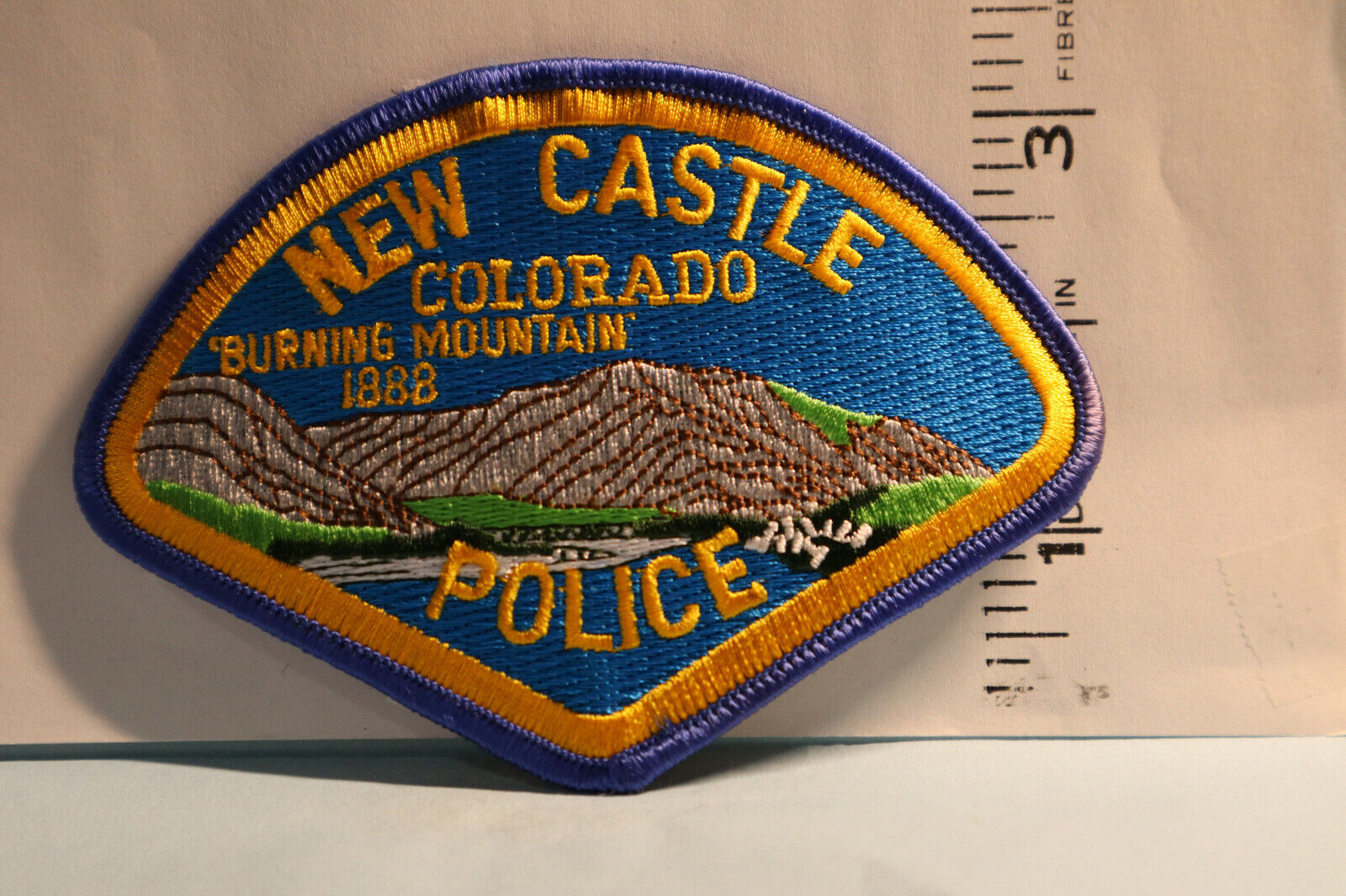 Police Patch  New Castle Police Colorado