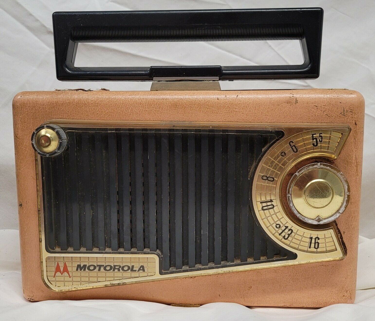 Vintage Radio Motorola Golden Voice Model 56m3 Untested, Needs Cord