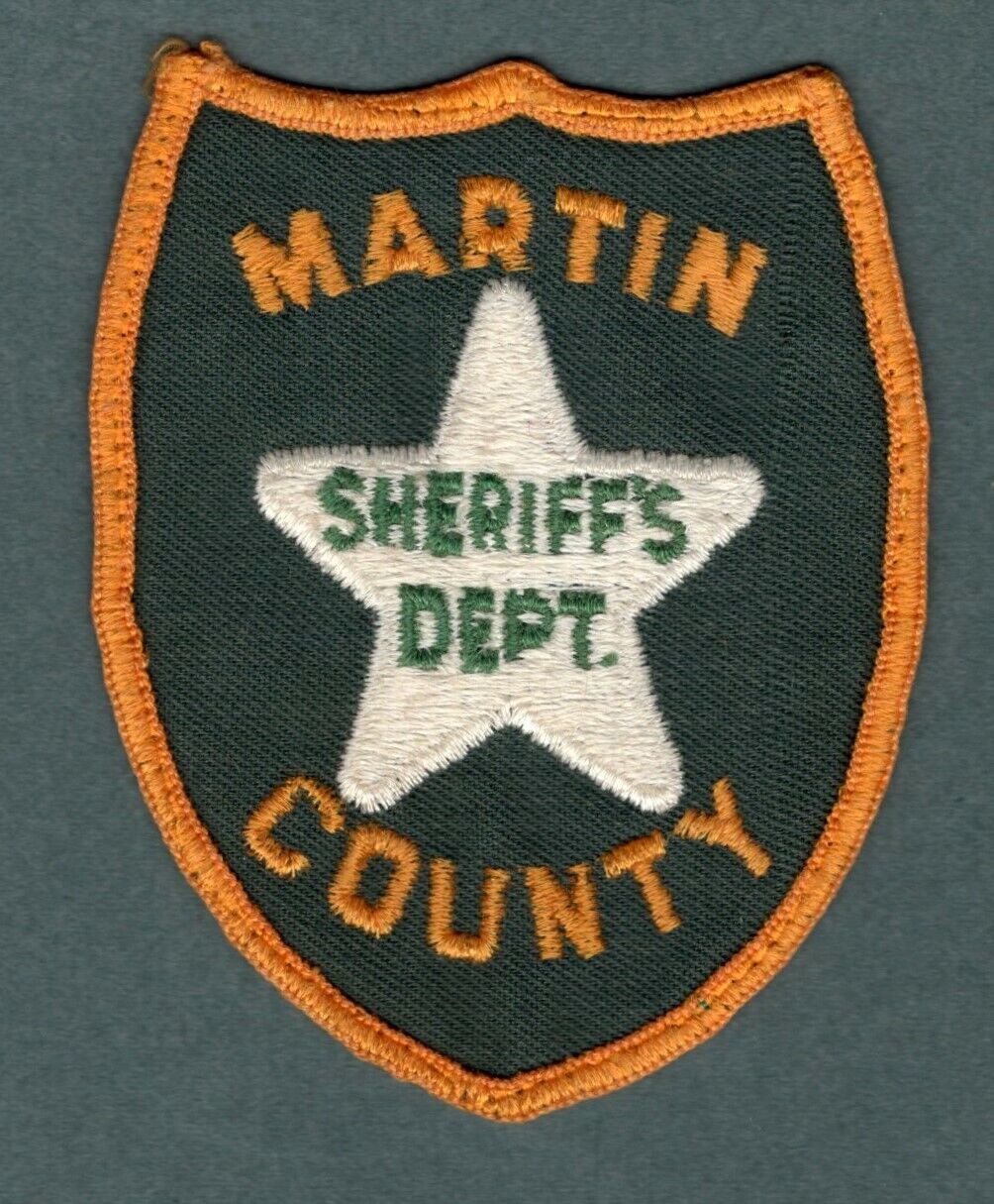 Martin County Florida 3.5" Sheriff Police Patch